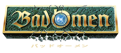 Bad Omen logo for Sega Mega Drive